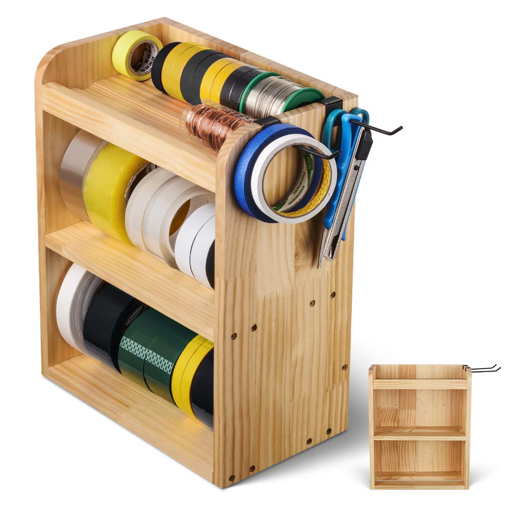 Garage Tape Storage Organization
