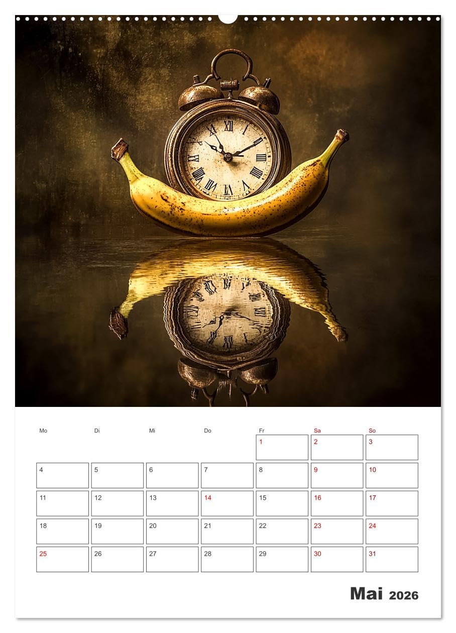 Gesunde Zeiten (hochwertiger Premium Wandkalender 2026 DIN A2 hoch), Kunstdruck in Hochglanz: Der fruchtige Terminkalender - KI generiert (CALVENDO Lifestyle)
