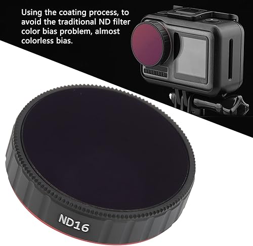 Miniatura 7 de YYOYY - Filtro ND, filtro de densidad neutra para lente de cámara, aleación de aluminio + vidrio óptico, para accesorios de cámara DJI, evita la