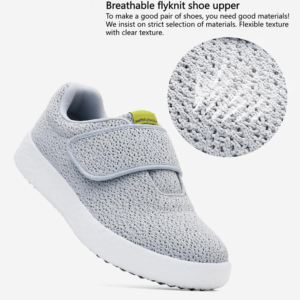 Zapatillas para Diabéticos Hombre Y Mujer Calzado para Caminar Fácil De Poner Ajuste Extra Ancho Zapatos Ortopédicos Casuales Y Ajustables Calzado Ortopédico Antideslizante Zapatillas