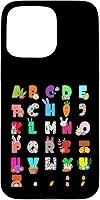 Vista 31 de Cute Alphabet Funny Easter Day ABC Letters Egg Rabbit Case for iPhone 17