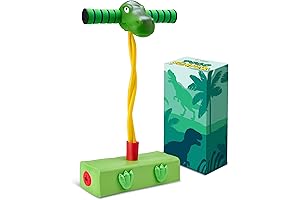 T-Rex Foam Pogo Stick - Jump High with the Coolest Dinosaur Toy for Boys