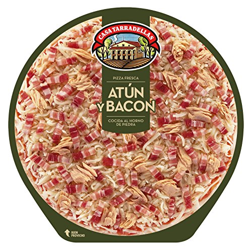 Casa Tarradellas - Pizza Fresca Atún Y Bacon 405 g