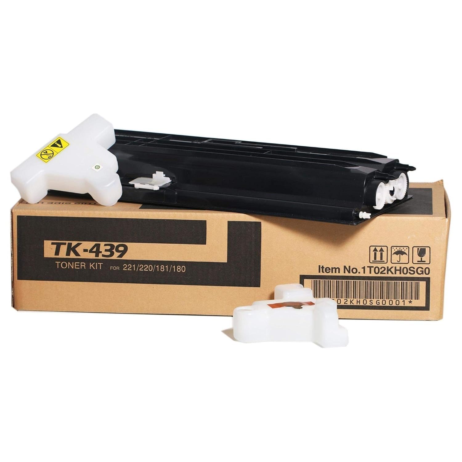 PINELIME TK-439 Black Toner Cartridge Compatible with 180/181/220