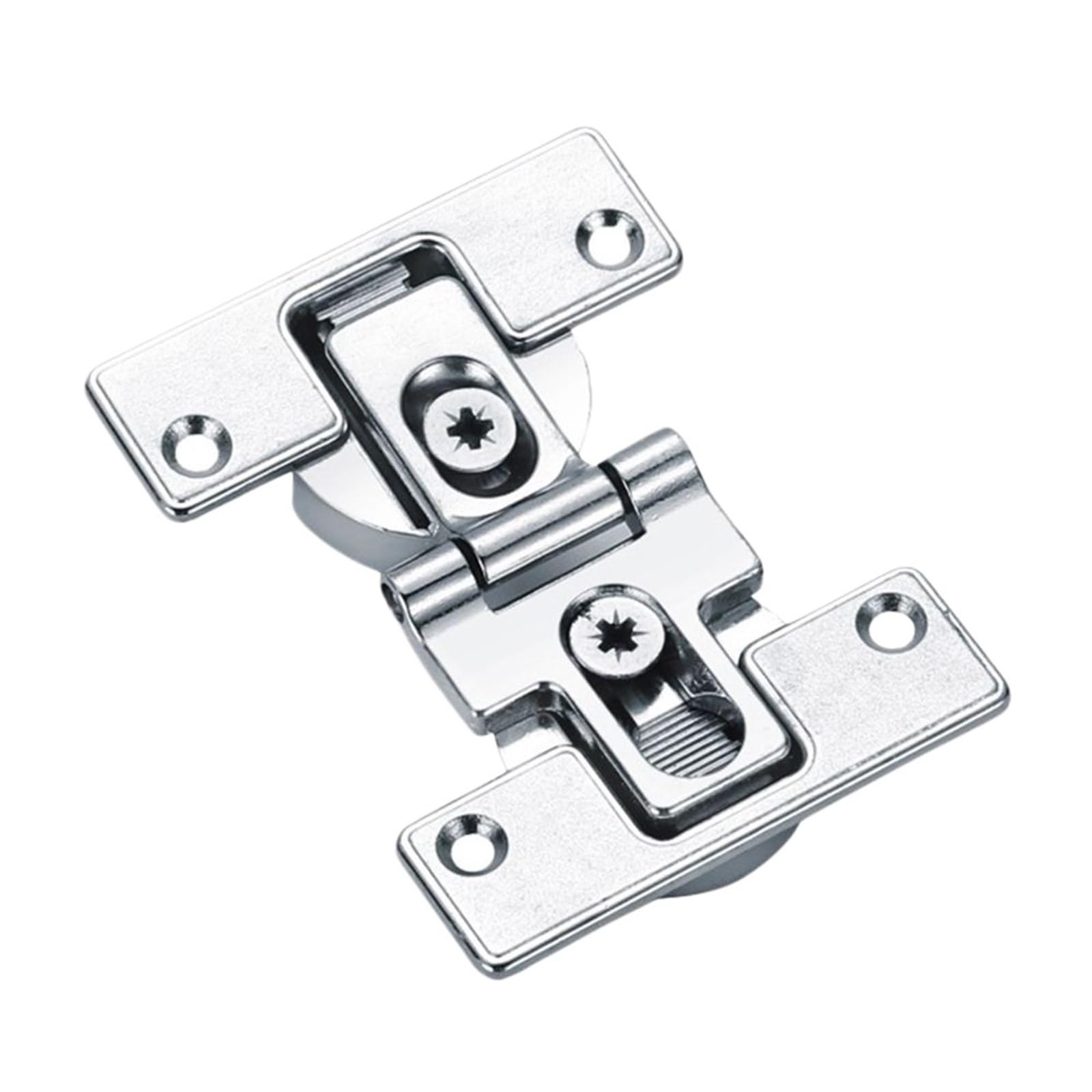 1pcs Furniture Cabinet Door Hinge Folding Hinges 180 Degrees