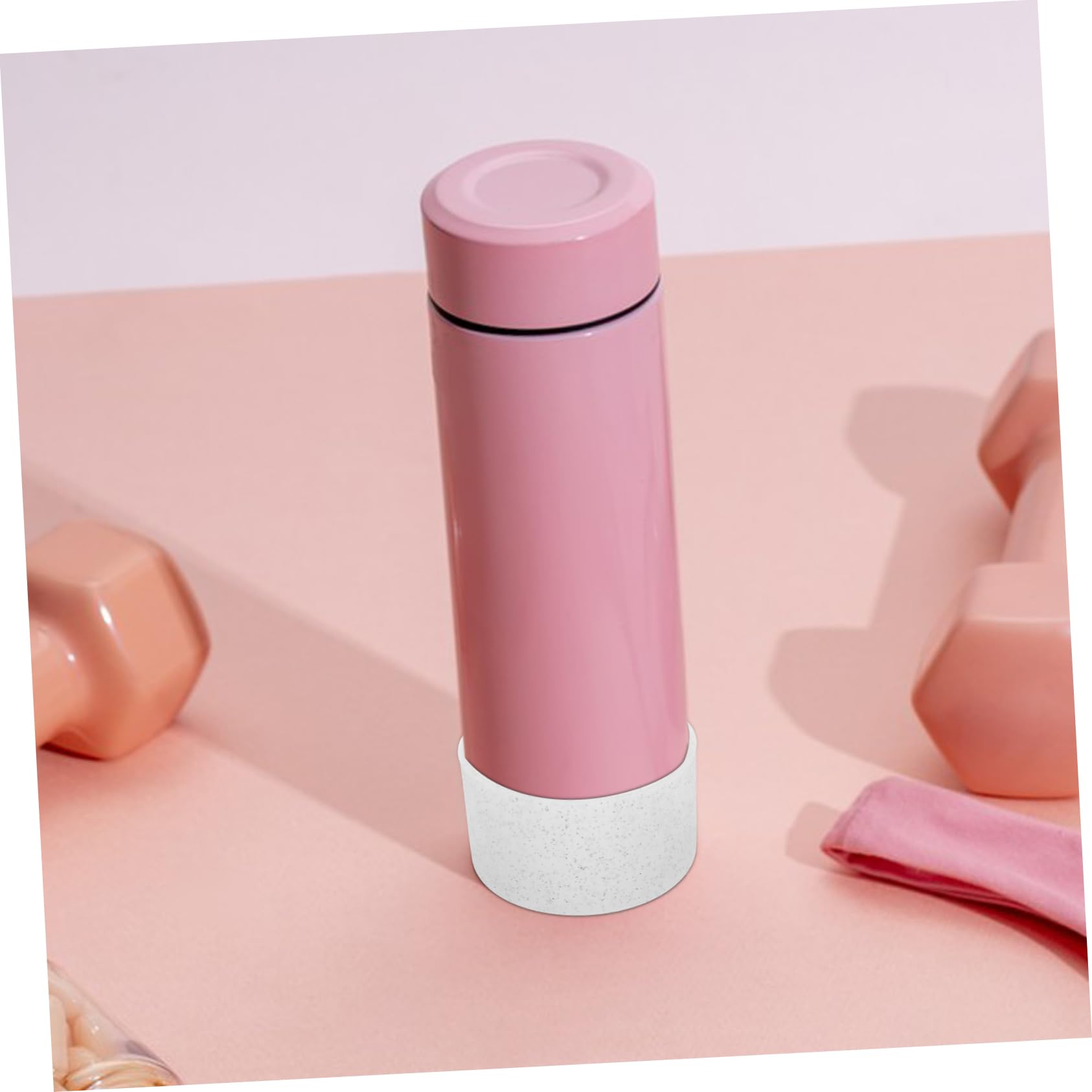 ifundom 5 Set Copribottiglia Silicone Antiscivolo da Copertura per Borraccia Termica Isolamento Design Ergonomico E all Usura per Uso 2 Pezzi * 5