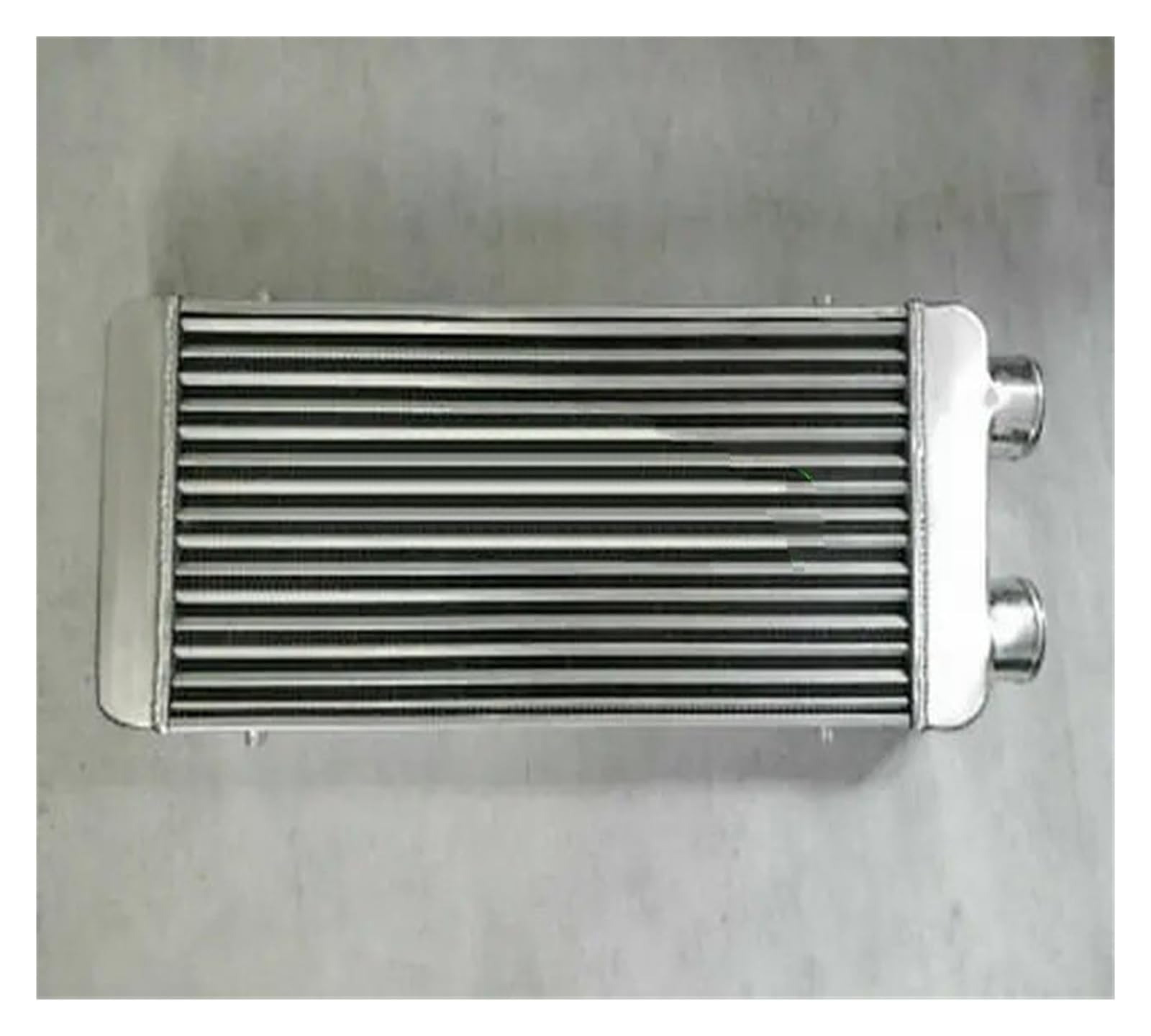 Mocowany Z Przodu Aluminiowy Turbo Intercooler 600x300x70mm Po Tej Samej Stronie 76mm I Wentylator Intercooler do turbiny samochodowy