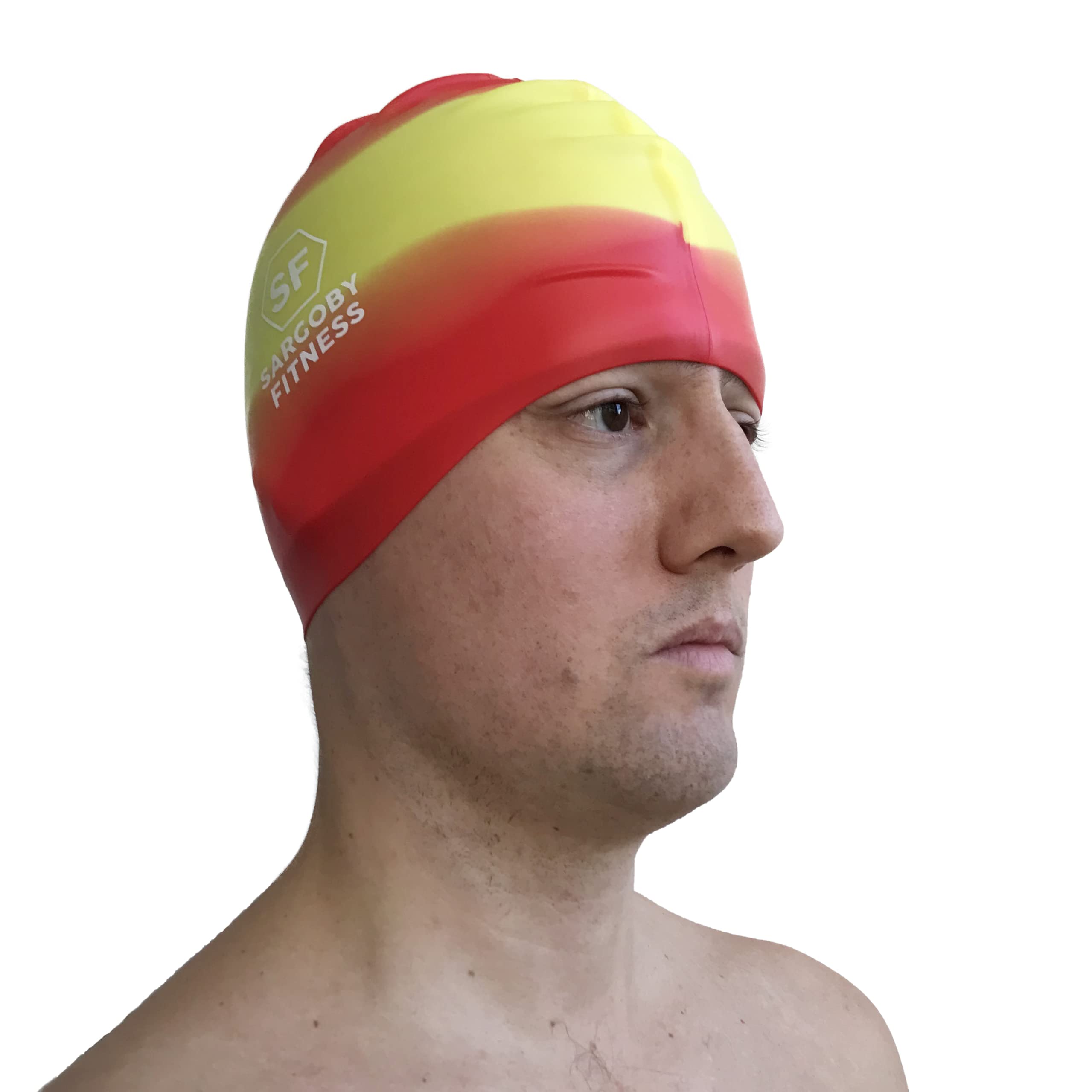 Sargoby Fitness Swim Cap Standard Size Designed for Competitive Swimmer or Recreational Swimmer Looking for More Speed (Spain) (B09JKTTCTJ) Amazon Price History, Amazon Price Tracker