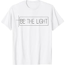 Faith Christian Be The Light Tshirt T-Shirt