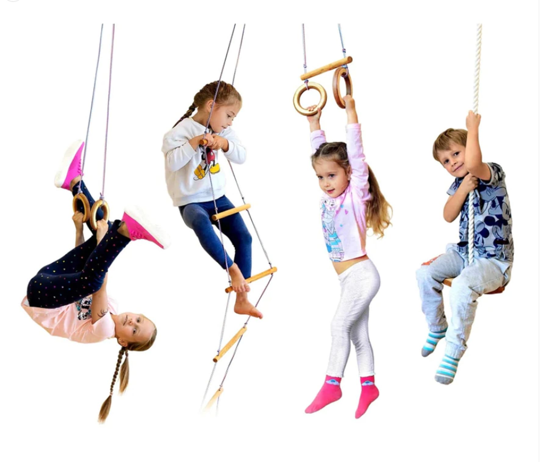 Saif handicrafts Indoor Kids Gym Set 5in1 - Home Playground Equipment - Gift Play Set for Kids Gymnastics 3-9 y. o. (B0CHSJ2BY6) Amazon Price History, Amazon Price Tracker