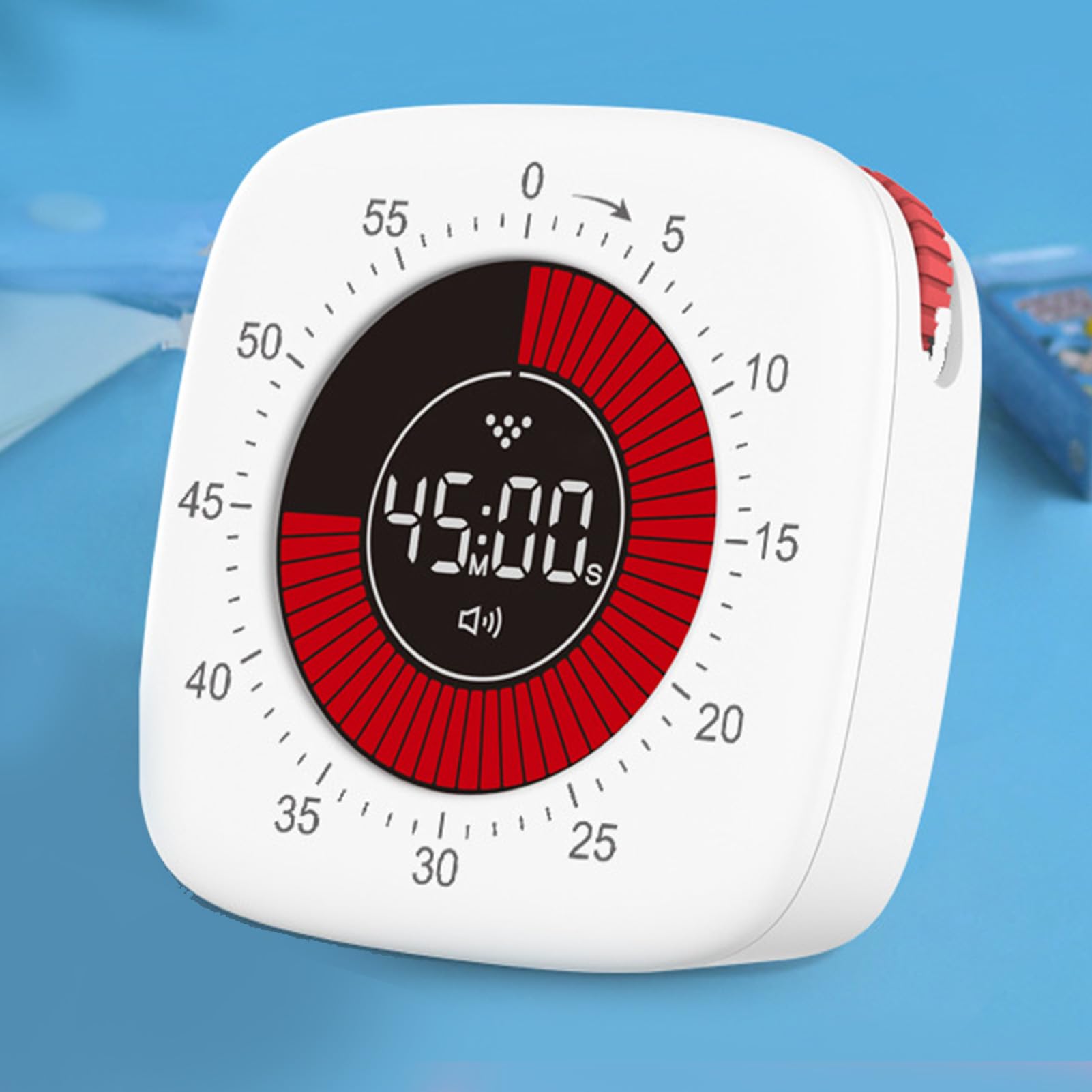 Timer Clessidra 3 minuti Colorato per Bambini – Gestione del Tempo Didattica