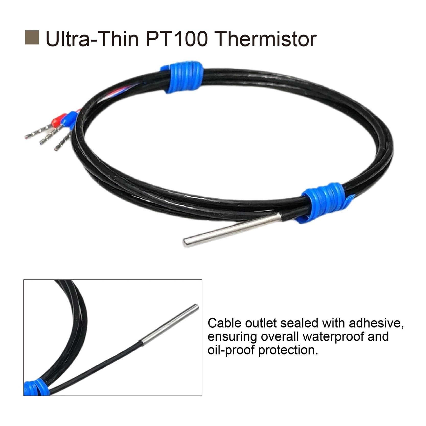 Sonda sensore PT100 ultrafine in acciaio inossidabile 304