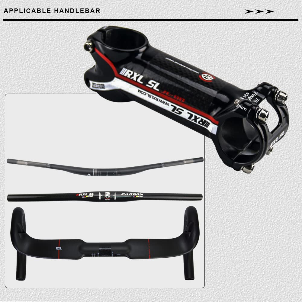 MTB, mostek rowerowy z włókna węglowego 31,8, mostek rowerowy, 60 mm, 6 stopni, mostek rowerowy, rower górski, rower wyścigowy, MTB, BMX, Fixie Gear, jazda na rowerze