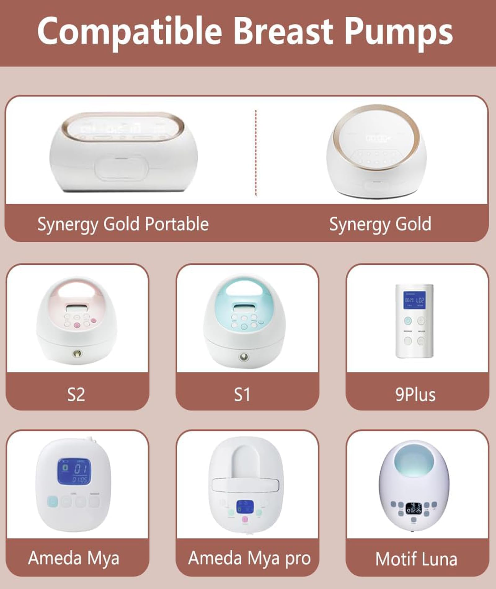 6 Pcs Duckbill Valve Breast Pump, Breast Pump Accessories, White Replacement Breast Pump, 23mm Inner Diameter Compatible with Many Breast Pumps - Image 5 thumbnail