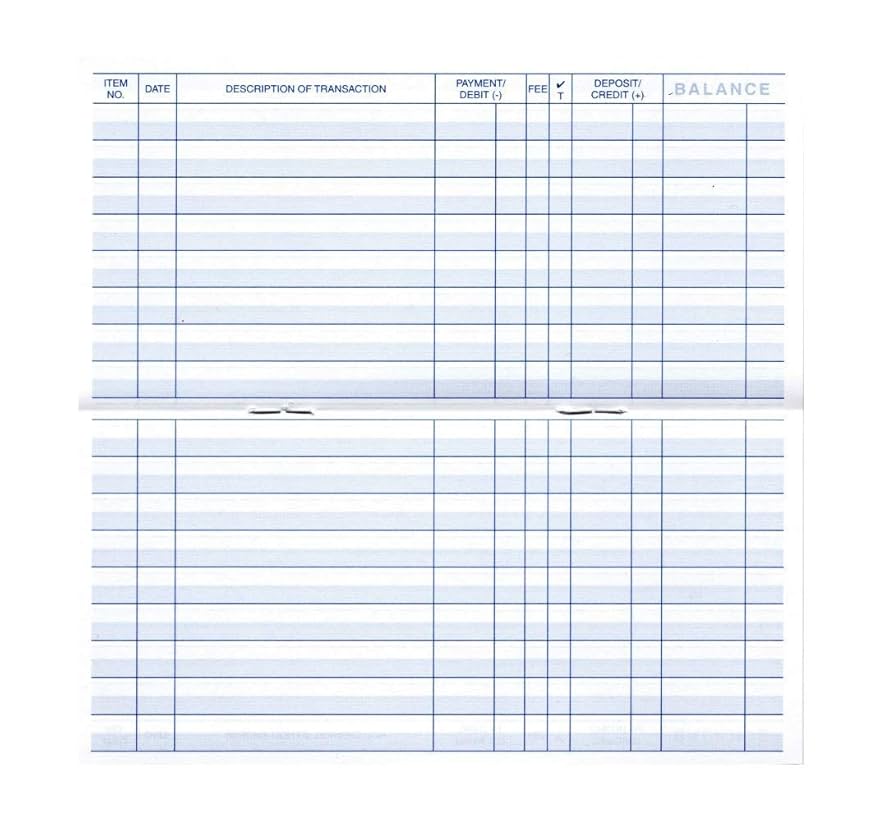 amazon-com-6-pack-premium-48-page-transaction-registers-22-23-24-calendars-thicker-paper-more-pages-for-personal-checkbook-office-products for Free Printable Check Register Template Amazon.com : 6 Pack Premium 48 Page Transaction Registers - 22/23/24 Calendars - Thicker Paper, More Pages - for Personal Checkbook : Office Products for Free Printable Check Register Template