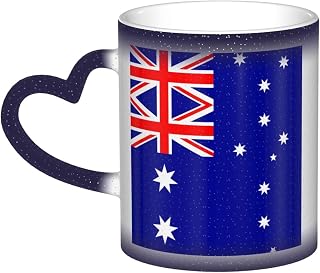 Australian Flag 11 Ozheat-Sensitive Color Changing Mug - A Magical Beverage Experience