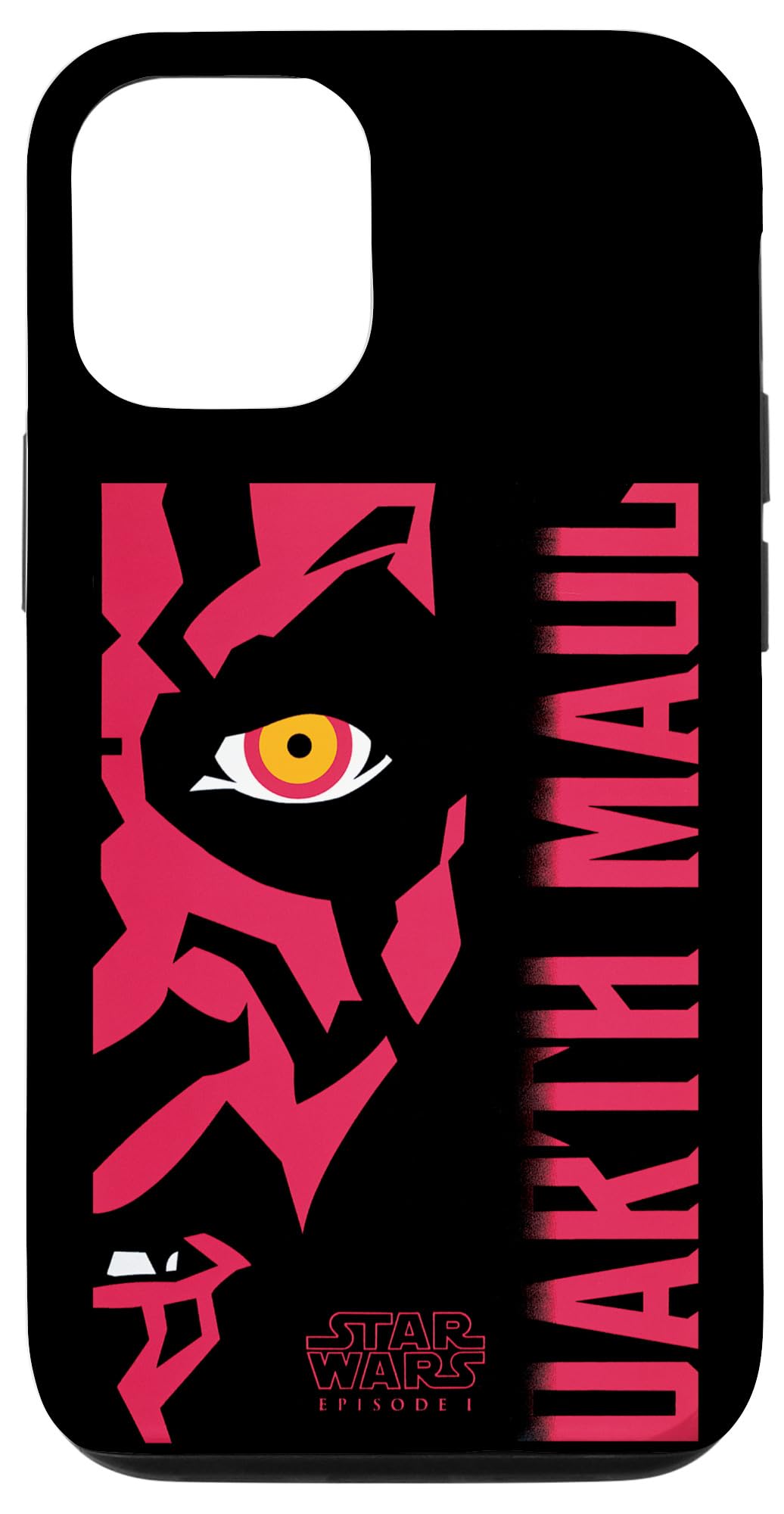 iPhone 12/12 Pro Star Wars Darth Maul Dark Sith Split Profile Case