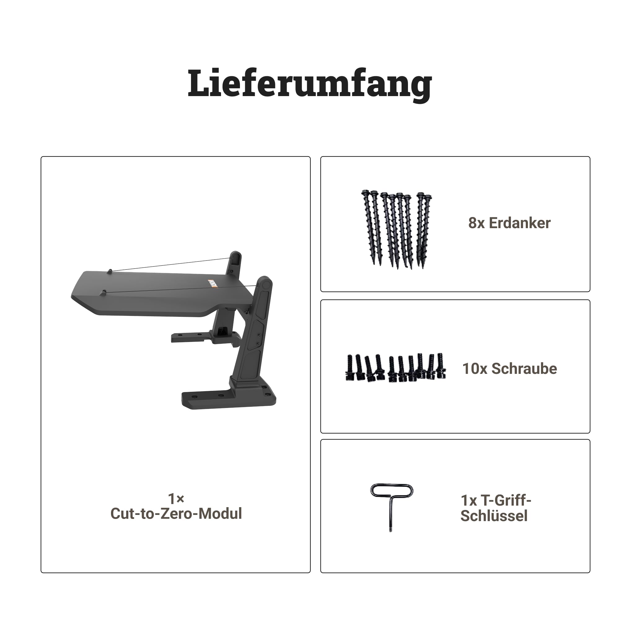 WORX WA0828 Garage für Vision Cloud Mähroboter, wetterfester Schutz für alle Vision Modelle (UV-, Regen- & Schmutzschutz, einfache Montage) - 5
