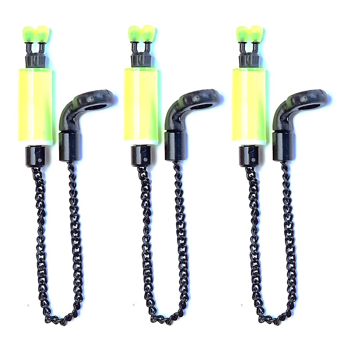 TJR Tackle 3 Bobbins Bite Indicators Carp fishing Tackle for Bite Alarms and bank sticks