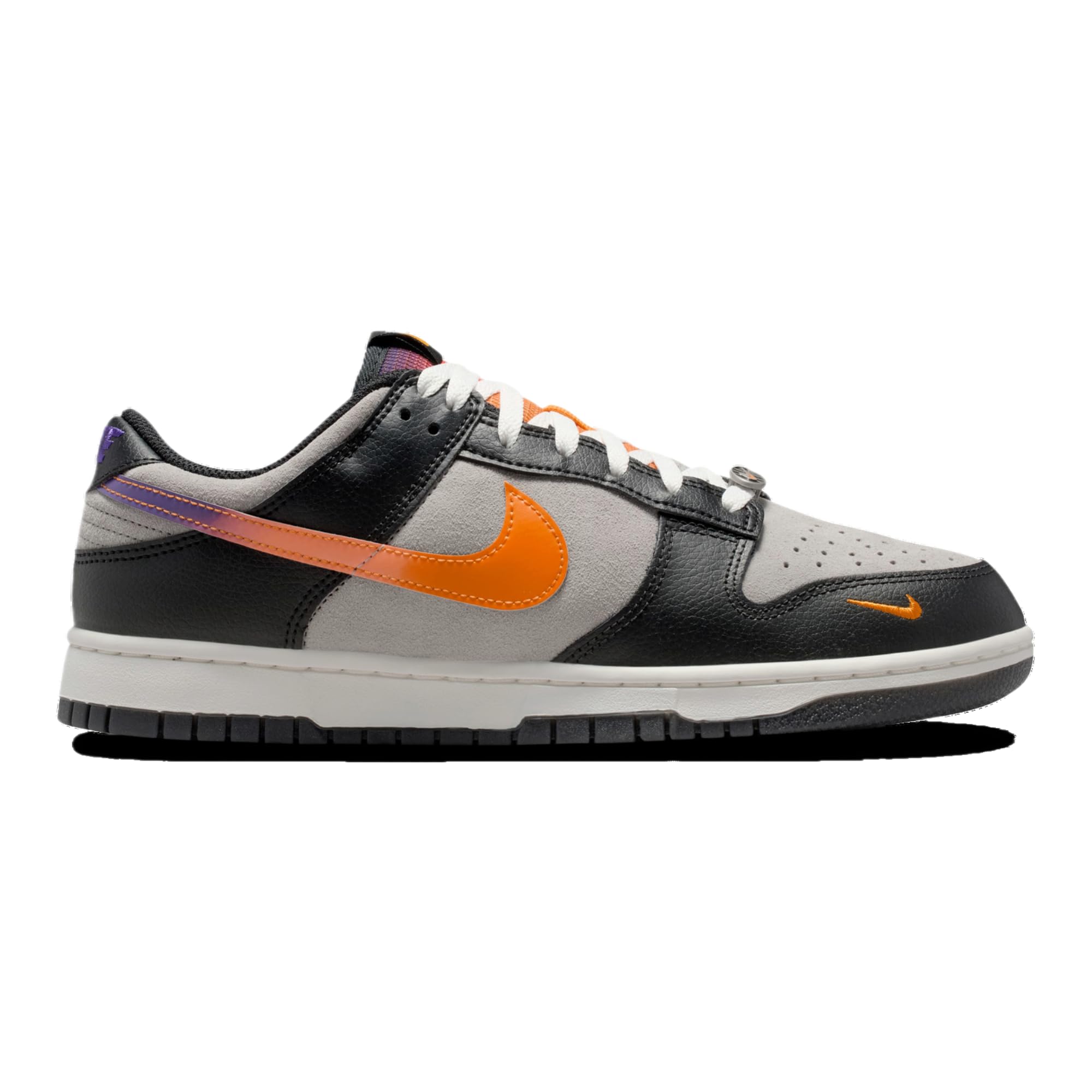 Dunk Low Retro Premium - Men's (Medium Grey/Orange Peel/Black)
