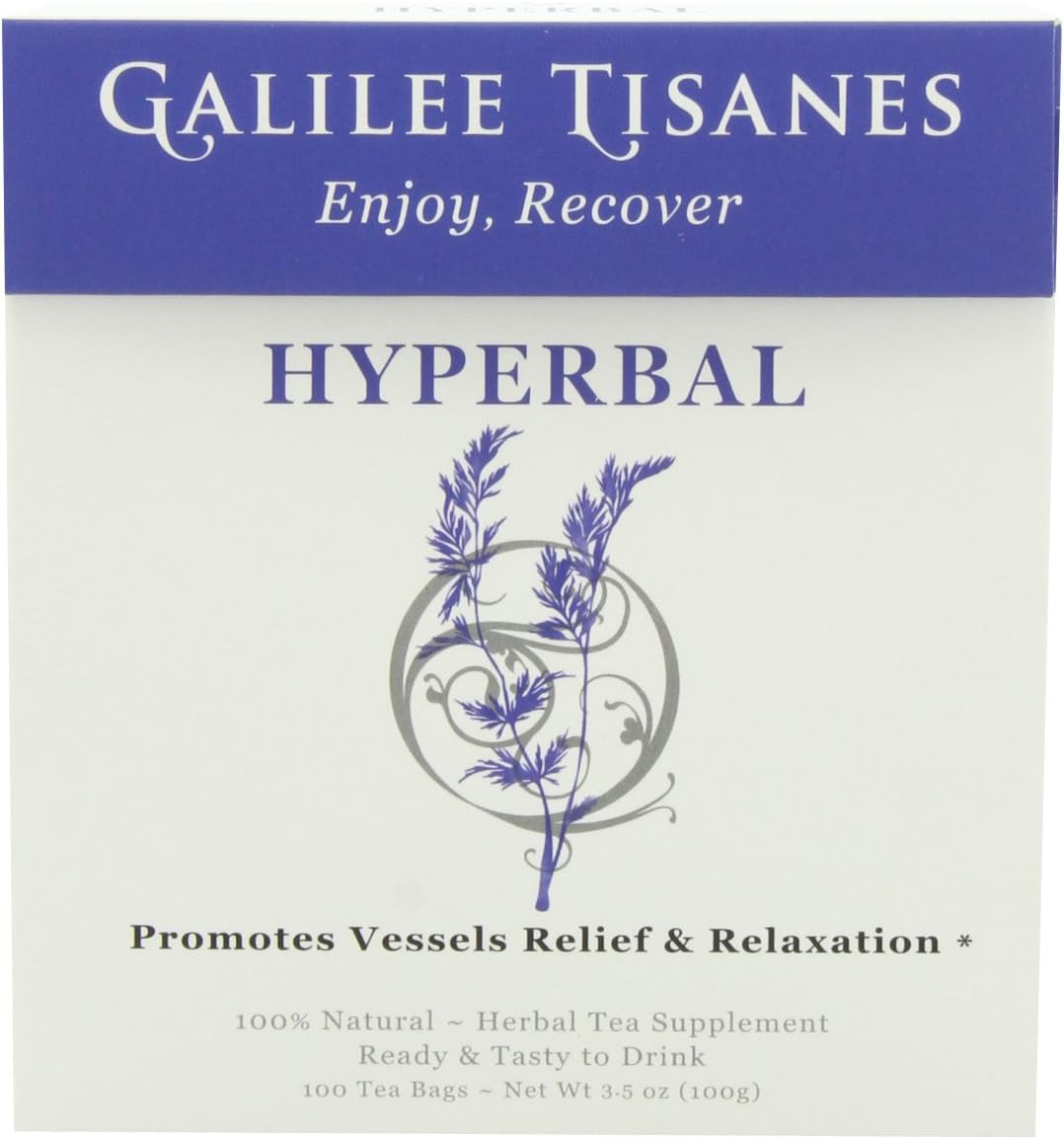 GALILEE TISANES Tea, Hyperbal, 2.27-Ounce