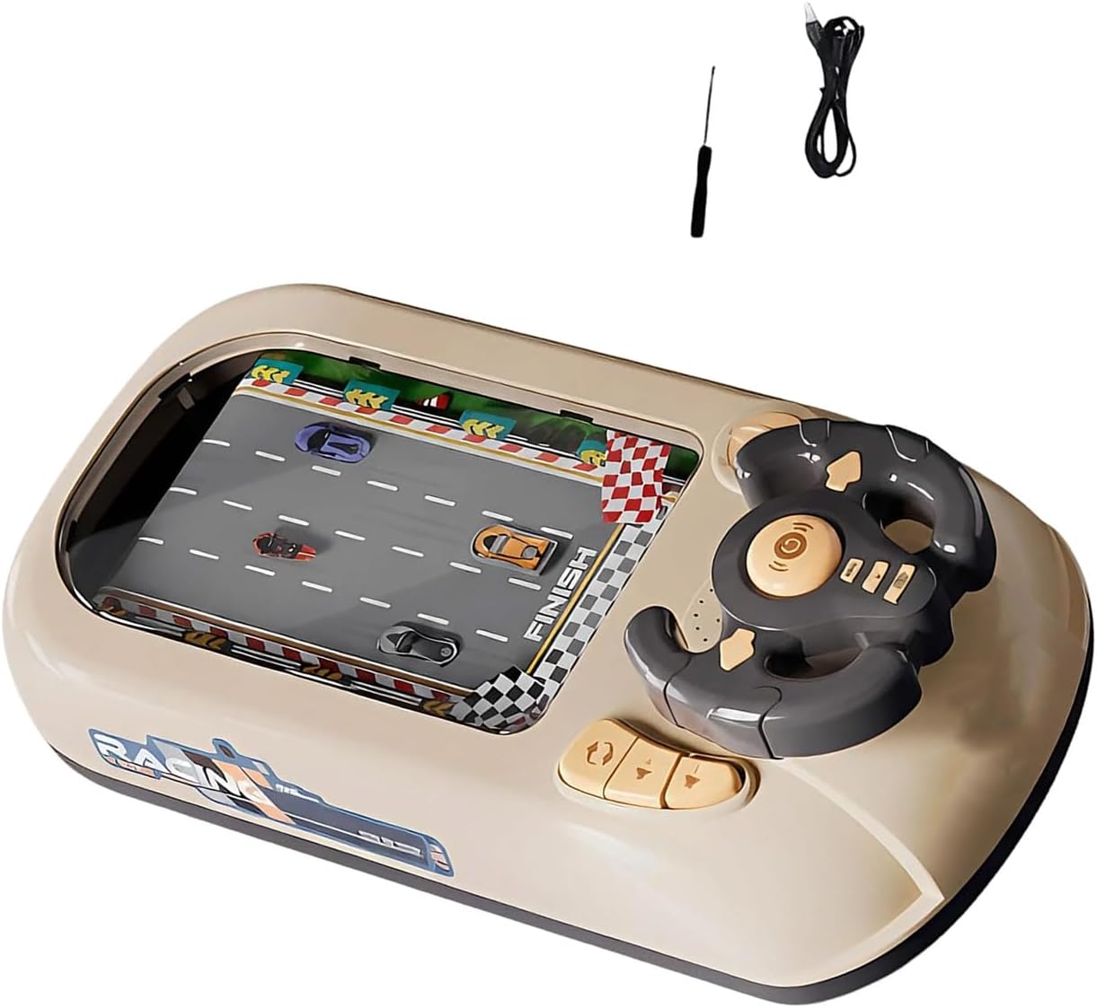 Steering Toy Driving Interact Educational Learning Toddler Simulated Driving Racing Car Game