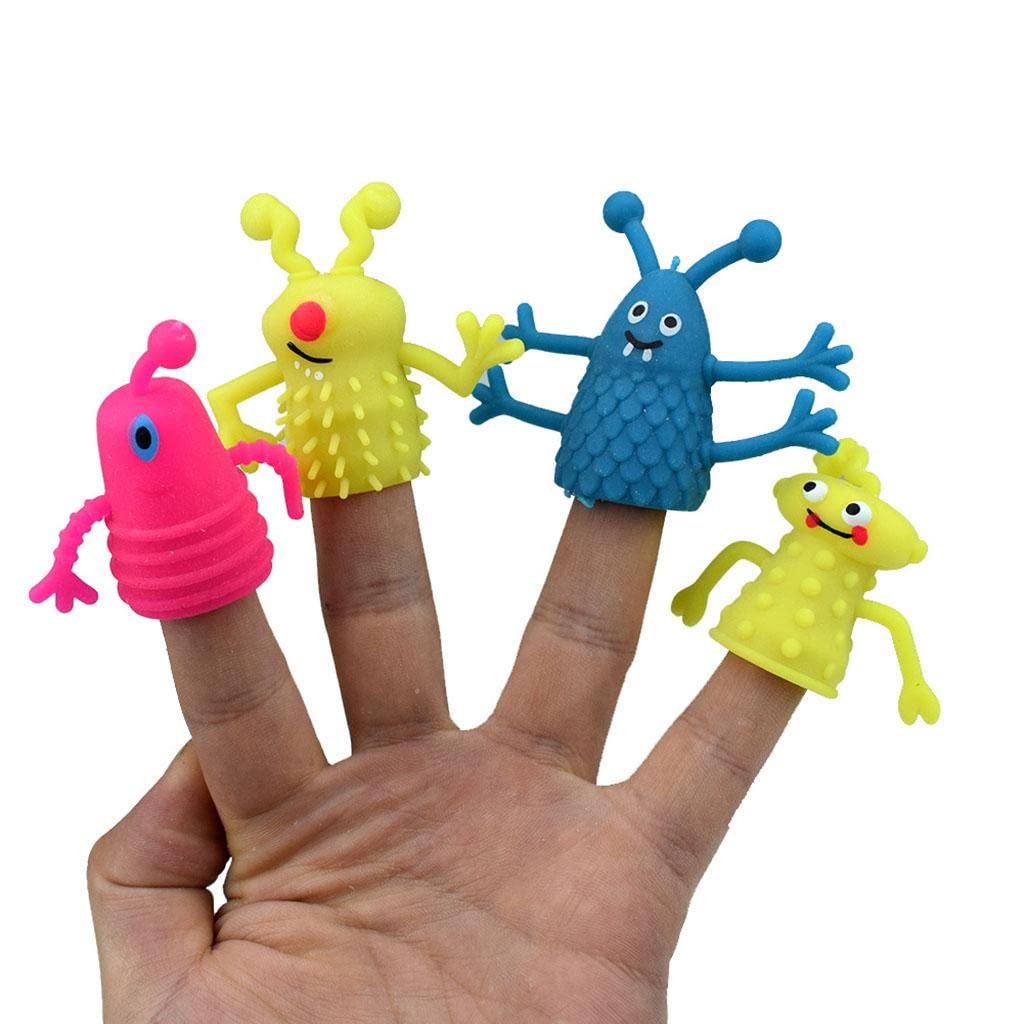 ATORSE™ 4Pcs Cute Lovely Finger Puppets Children Educational Party Birthday Toys|Toys & Hobbies | Preschool Toys & Pretend Play | Puppets | 1970-Now-image-35