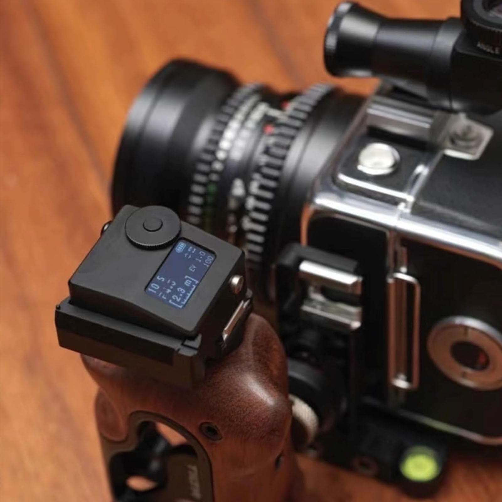 Fotómetro para Fotografía, Fotómetro para Cámara, Distanciómetro De Luz para Cámara De Reflexión, con Fijación De Zapata Fría/Caliente, Alcance Ultra Amplio De 0,1 a 50 M, para Cámaras Clásicas