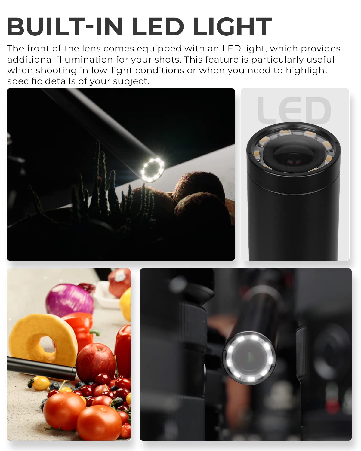 AstrHori Obiektyw makro 18 mm F8 2x, kompatybilny z aparatami bezlusterkowymi APS-C Sony E-Mount Alpha A5000 A5100 A6000 A6100 A6300 A6400 A6500 A6600 ZV-E10