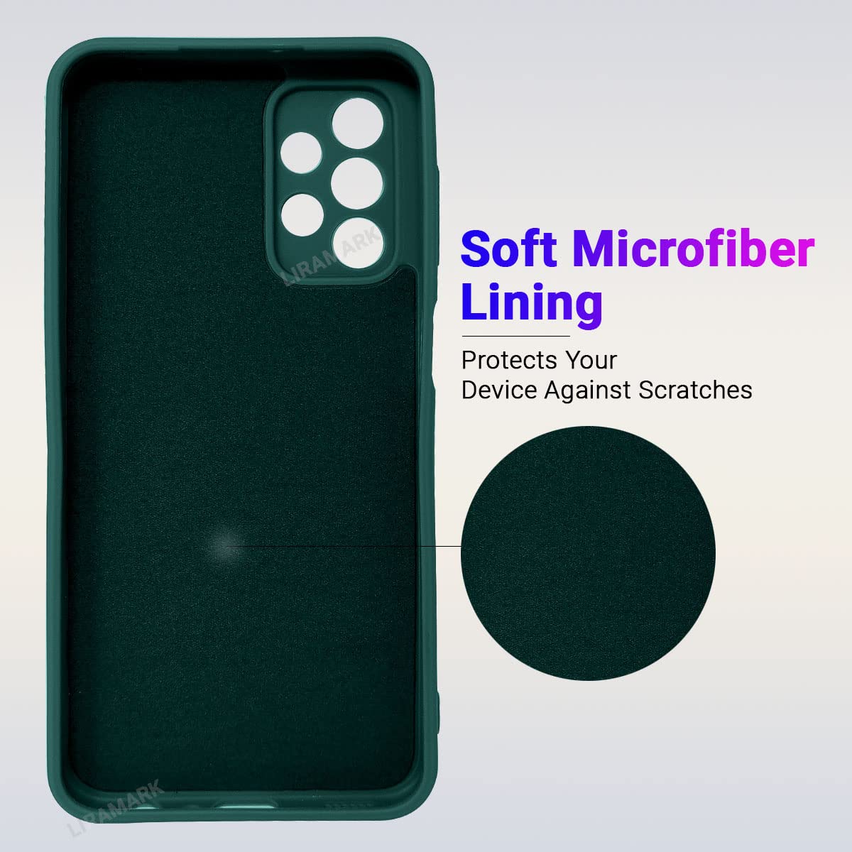 Samsung Galaxy A13 Case - Silicone Green -2
