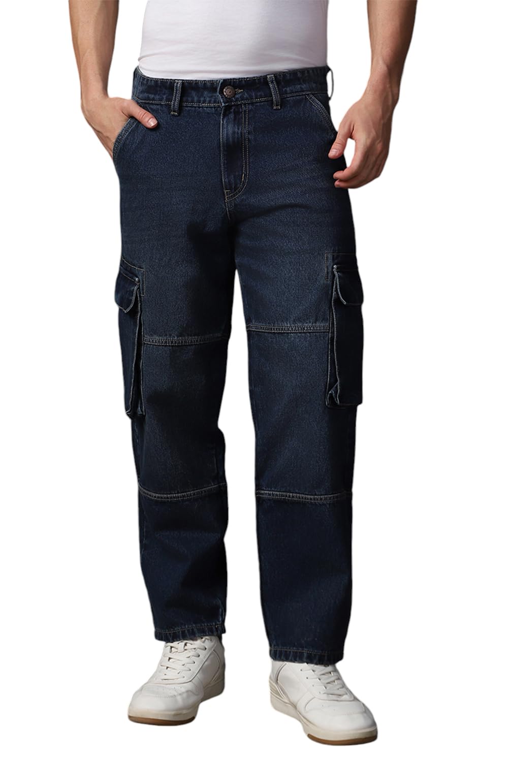 high star clothing High Star Men Cotton Washed Straight Fit Mid-Rise Regular Jeans-picture-40