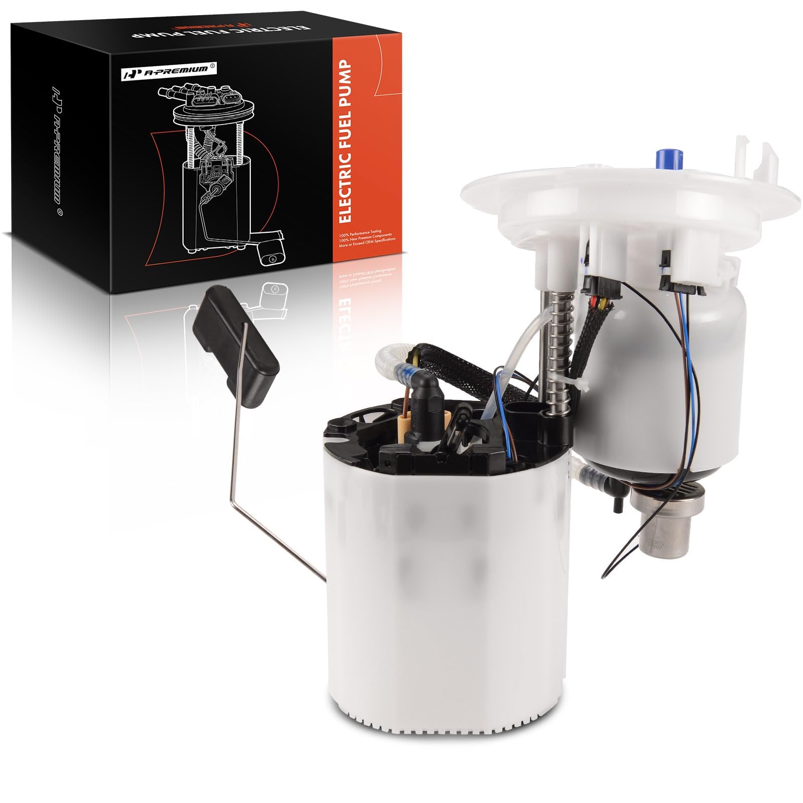 A-Premium Electric Fuel Pump Module Assembly with Sending Unit Compatible with Audi A4 2013-2016, A5 2013-2014, S4 2013-2016, RS5 2014-2015, 2.0L 3.0L 4.2L, Only for Gas, DOHC, 4 and 5 Pins