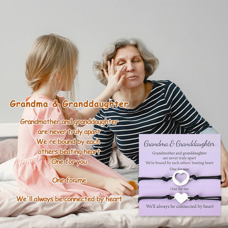 Mothers Day Gifts for Women Mom Grandma Aunt and Niece Bracelet Gift Matching Bracelets Set for 2/3 Mother Daughter Bracelet2