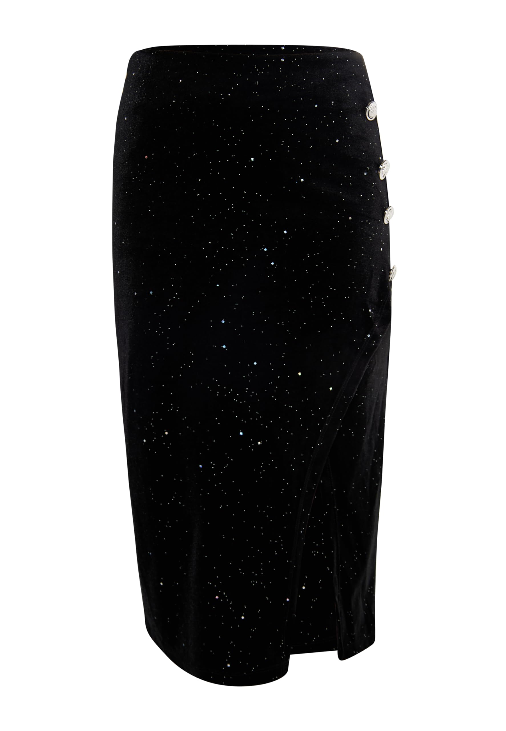 caissaWomen Samtrock mit Glitzer Velvet skirt with glitter