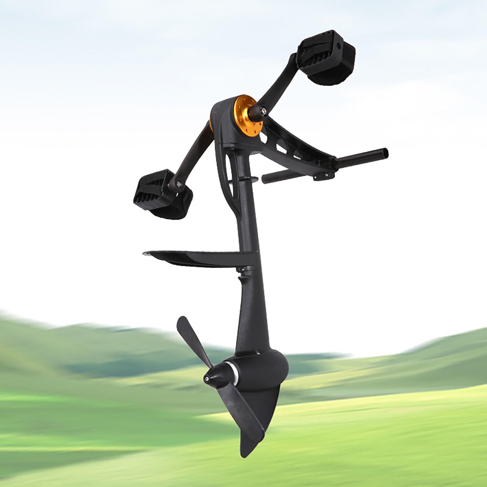 ALSUP Pedal Drive Motor, High-Torque Foot Pedal Unit, All-in-One Kayak Propulsion, Fits Radar & Most Fishing Kayaks