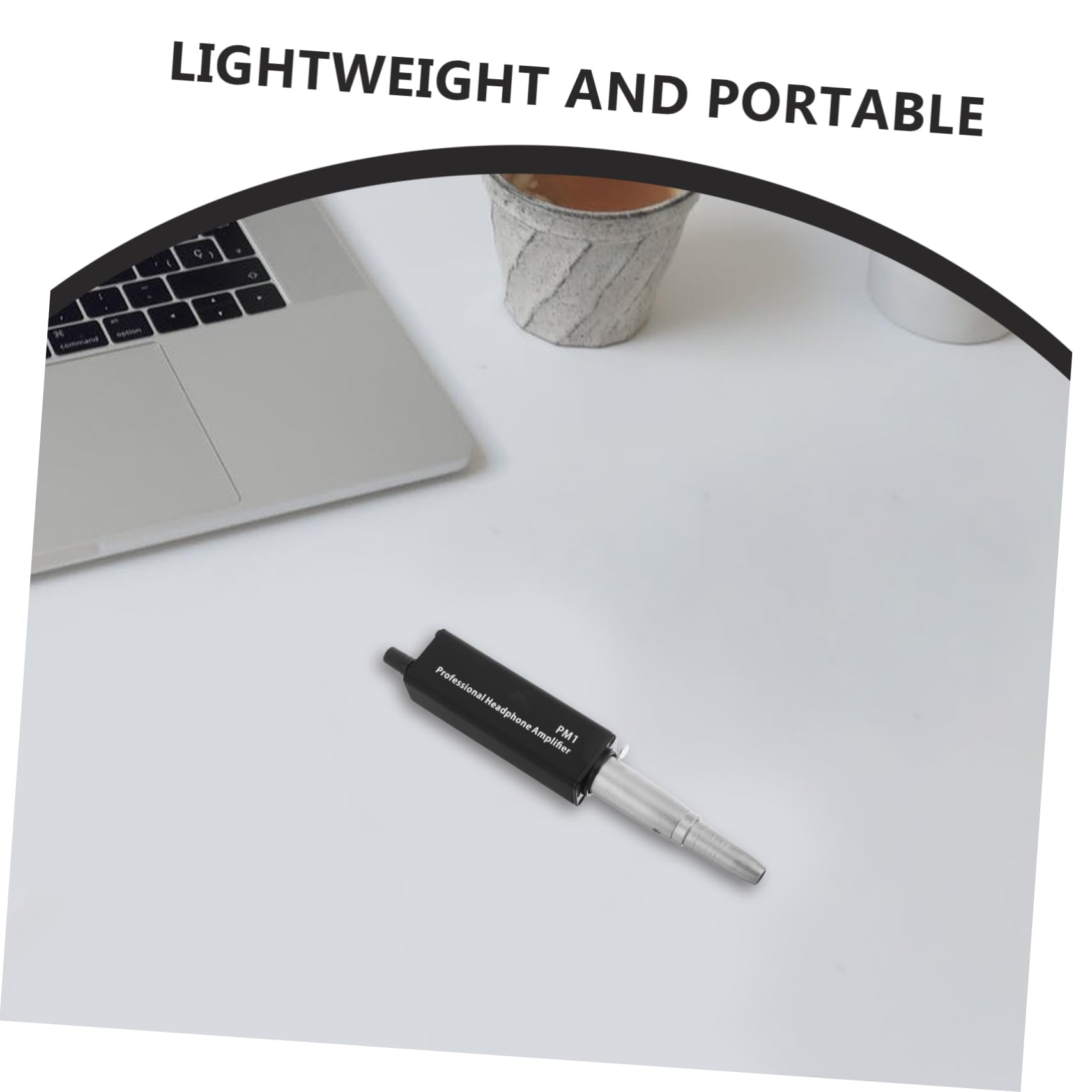 Amplificador Estéreo de Auriculares Portátil Canal