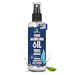 Pure Magnesium Oil Spray 12oz - Topical Magnesium Spray for Sleep Extra Strength - Less Sting - Less Itch - 100% Natural and Organic Oil - Made in USA