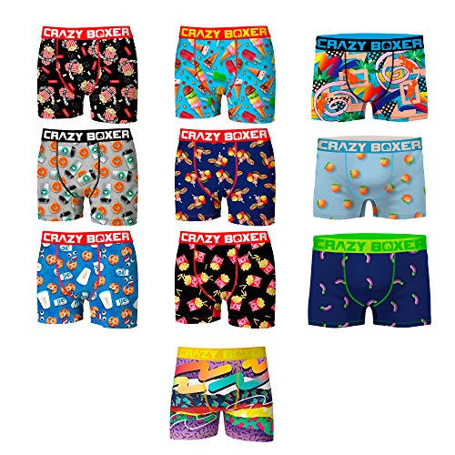 Preisvergleich Produktbild Crazy Boxer Herren Pk1891 Pack 10 Slips, 10pcspk1891 Packung, X-Large