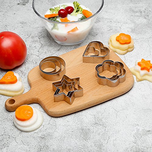 Biscuit Cookie Cutter Donuts Cutter Pastry Muffin Crumpets Sandwich Cutters Flower Round Heart Star Sharp Cookie Cutter Biscuit Brownie Cookie Cutters For Kids Vegetable Fruit Cutter #TOP6