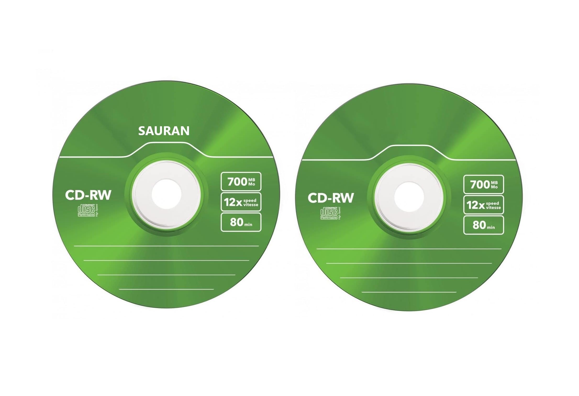 SAURAN CD-RW Rewritable Discs, 700MB, 80 Minutes Recording Time,-picture-31