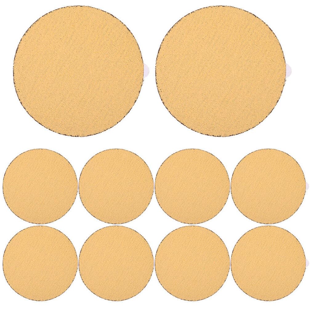 10pcs Sanding Discs Self-Adhesive Sandpaper Grit Sander Pads for Efficient Grinding and Polishing for Various and Applications
