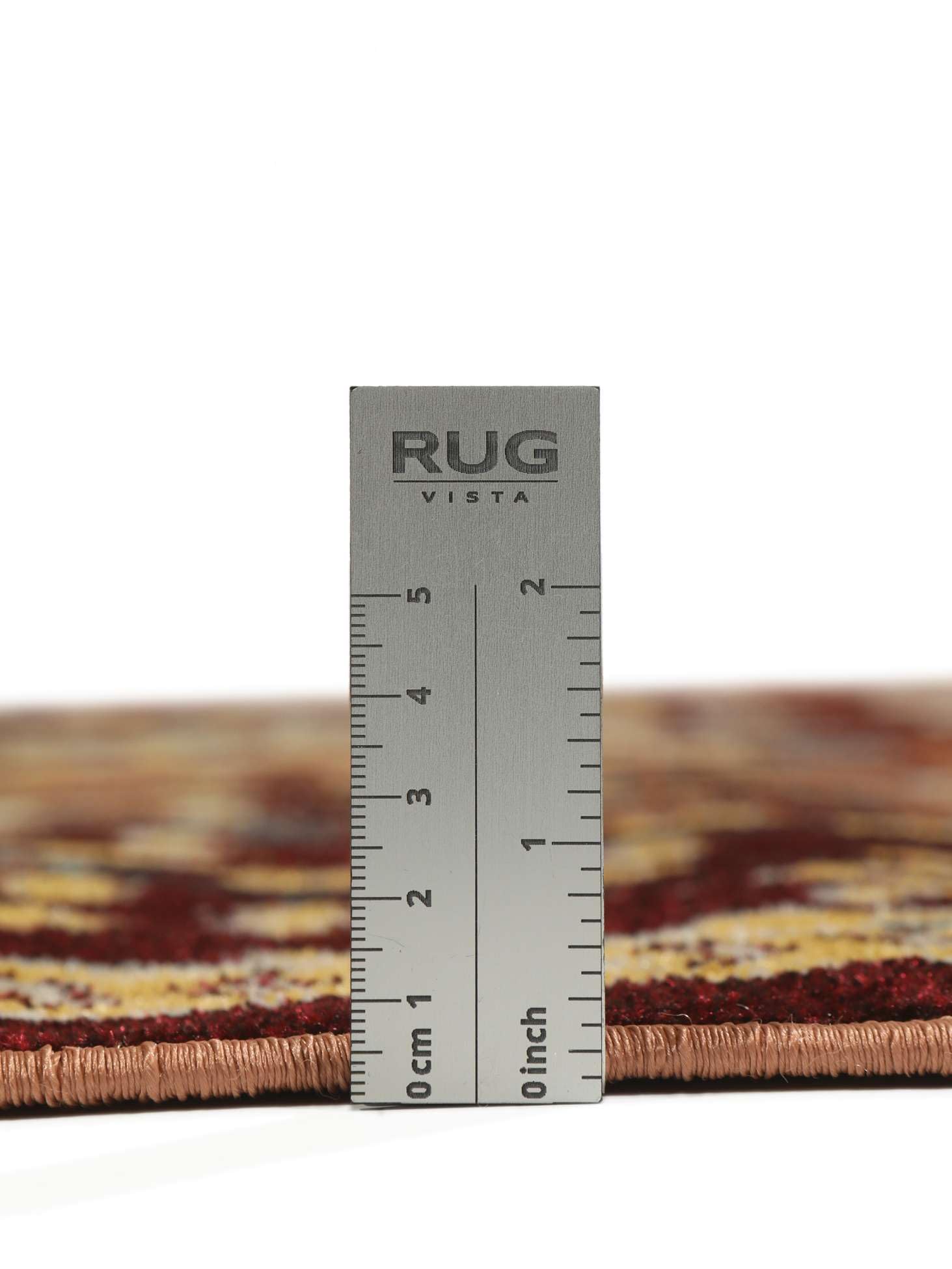 RugVista Razavi, Tappeto, Moderni, 100 x 160 cm, Rettangolare, Pelo corto, Soggiorno, Camera da letto, Cucina, Lavabile in lavatrice, Ruggine