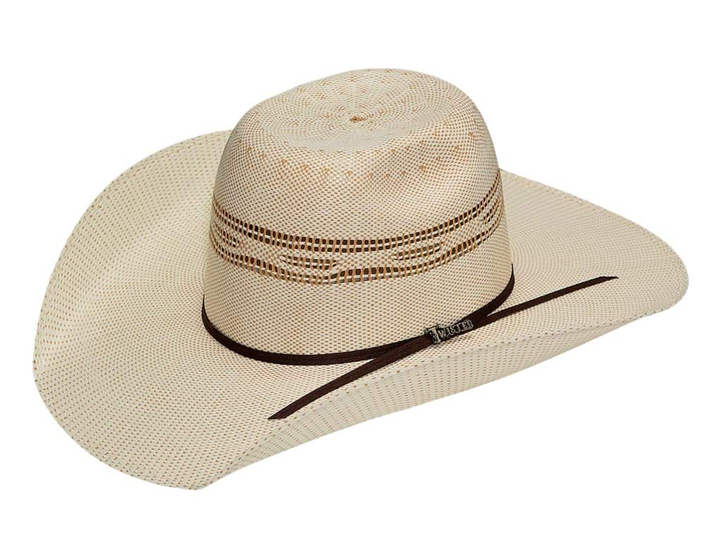 Twister Men's Bangora Straw Cowboy Hat Ivory 7 1/4
