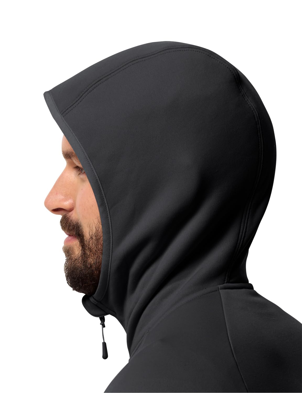 Jack Wolfskin Herren Baiselberg Hooded Fz M Fleece Jacke, Schwarz, S EU