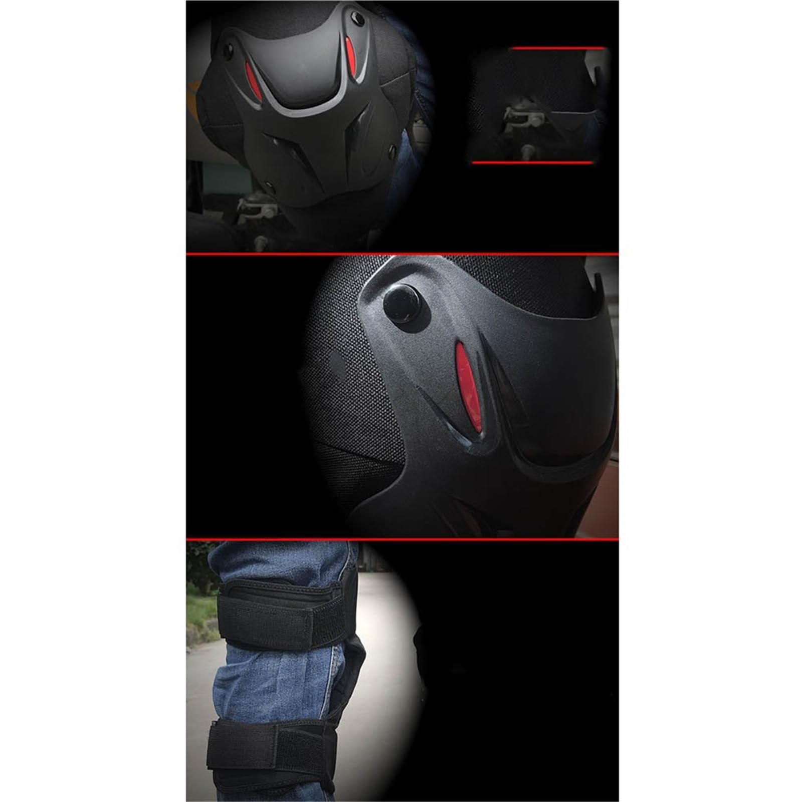 Ginocchiere Per Moto, Protezioni Per Ginocchia Da Motocross, Per Sci, Tutore Per Ginocchio, Strumento Di Supporto