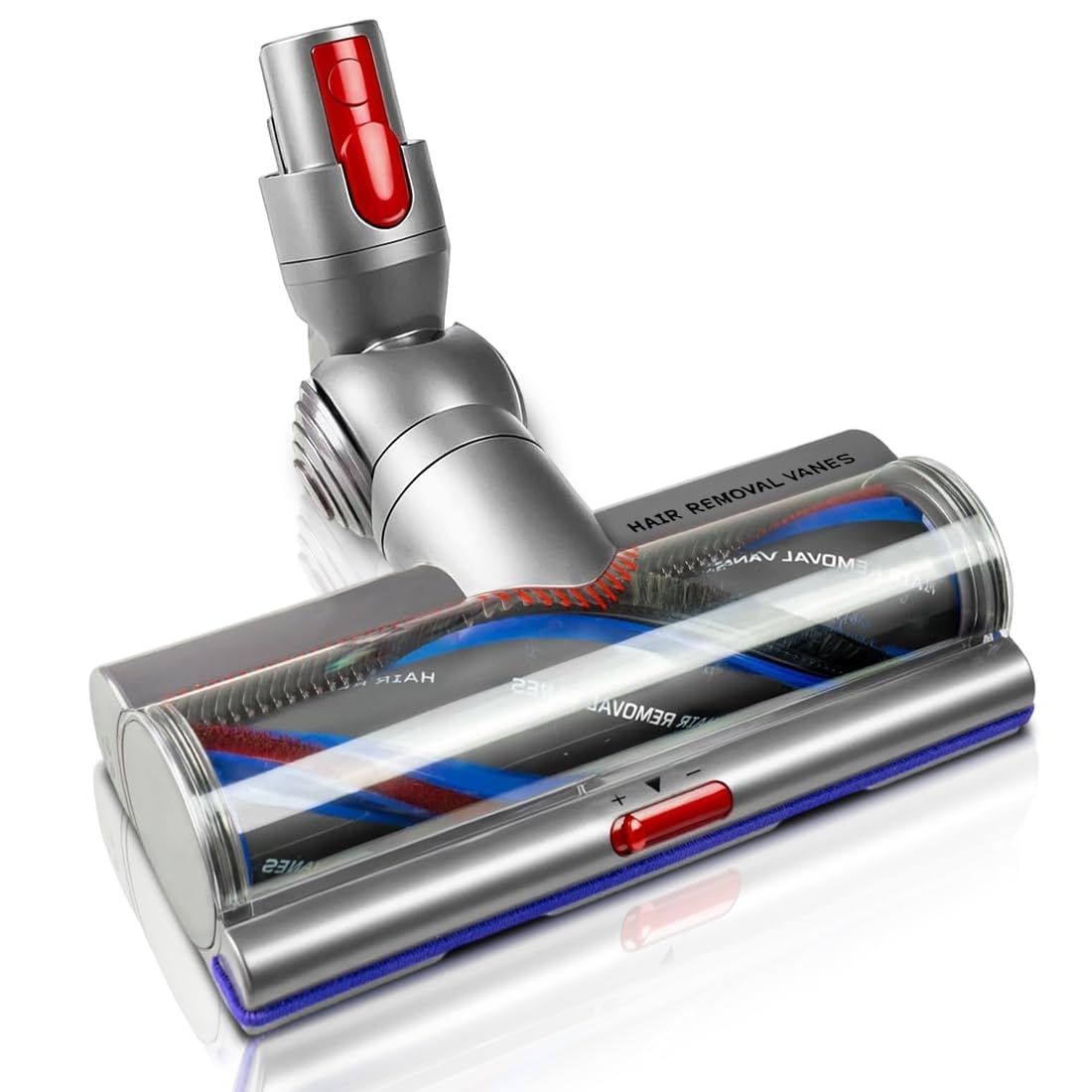 Boquilla de Cepillo Compatibles con el Modelo Dyson V11,V15,V8,V7,V10 cepillo Anti - Enredo con Succión Ajustable,Cepillo de Suelo Duro y Cepillo de Repuesto para Accesorios de Alfombra.