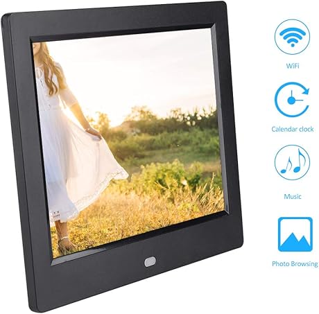 Digitaler FotorahmenVBESTLIFE 8-Zoll Elektronischer Fotorahmen1024768 Multifunktions-DigitalfotorahmenWiFi-UnterstAtzung der BewegungserkennungsfunktionGeschenk fAr FamilienmitgliederFreundeEU Digitaler FotorahmenVBESTLIFE 8-Zoll Elektronischer Fotorahmen1024768 Multifunktions-DigitalfotorahmenWiFi-UnterstAtzung der BewegungserkennungsfunktionGeschenk fAr FamilienmitgliederFreundeEU