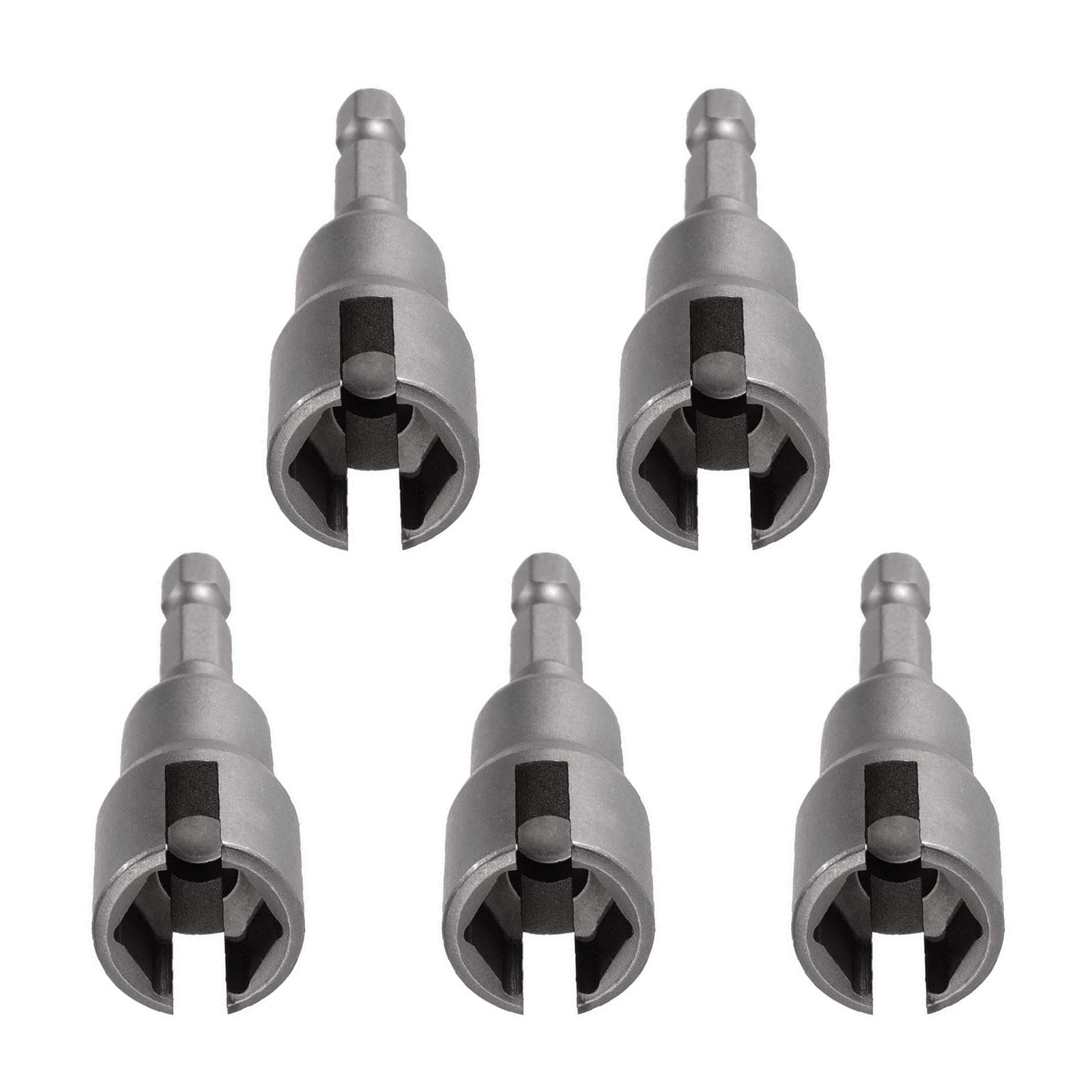 Rafgaldex A Wing Nut Drill Socket Wrench Tool Set 1 / 4Inch Hexagonal Shank Butterfly Dapter 65Mm For Power Wing Nut Driving Electric Tool Socket Wrench