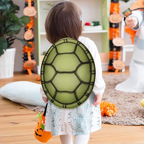 Miniatura 3 de Decoración de Halloween, 6 unidades, disfraz de Halloween, tortuga, carnaval, mochila de tortuga para animales, cosplay, fiesta de Halloween,