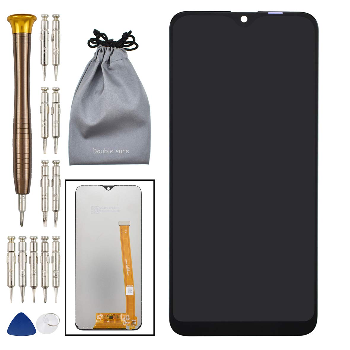 Display Touch Digitizer Glass LCD Screen Replacement for Samsung Galaxy A10e Black SM-A102U SM-S102DL SM-A102U1